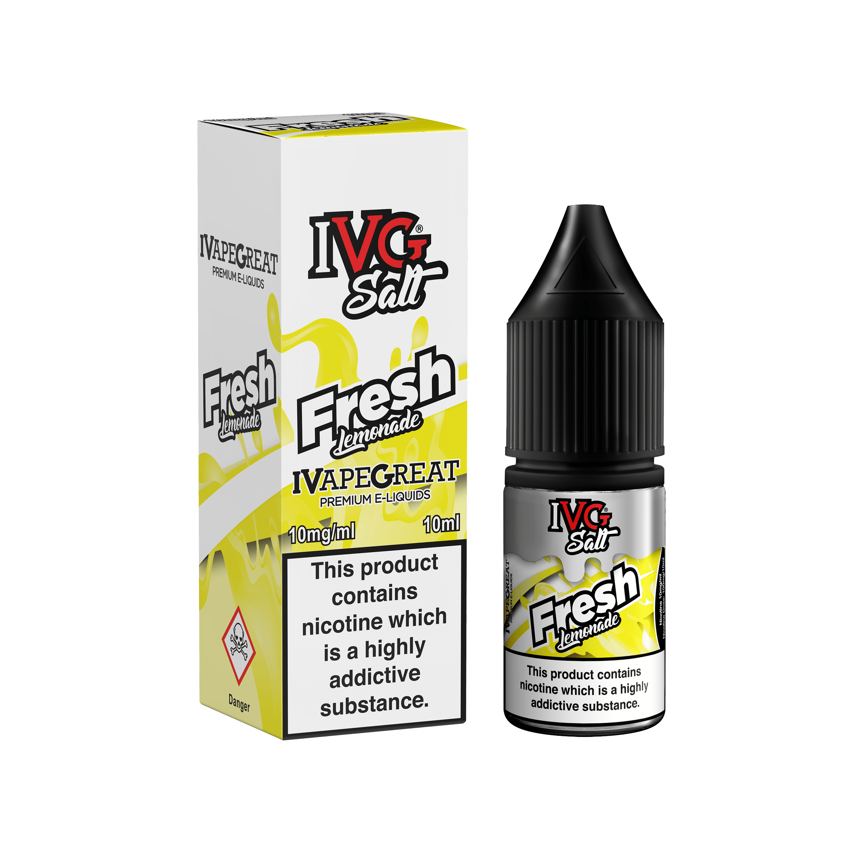 Fresh Lemonade Nic Salt E-Liquid By IVG 10ml