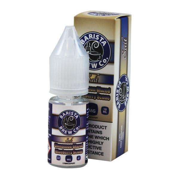 Barista Brew Nic Salt - Cinnamon Glazed Blueberry Scone - 10ml
