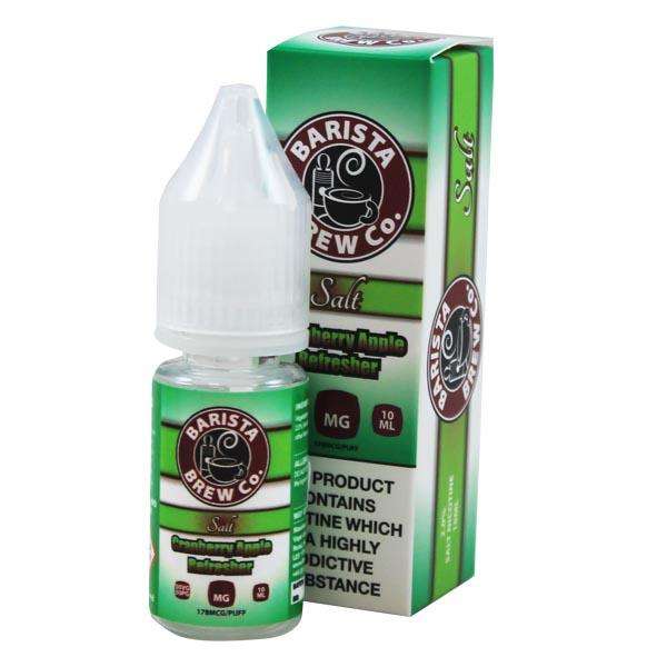 Barista Brew Nic Salt - Cranberry Apple Refresher - 10ml