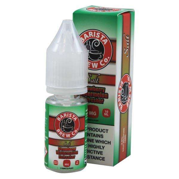 Barista Brew Nic Salt - Strawberry Watermelon Refresher - 10ml