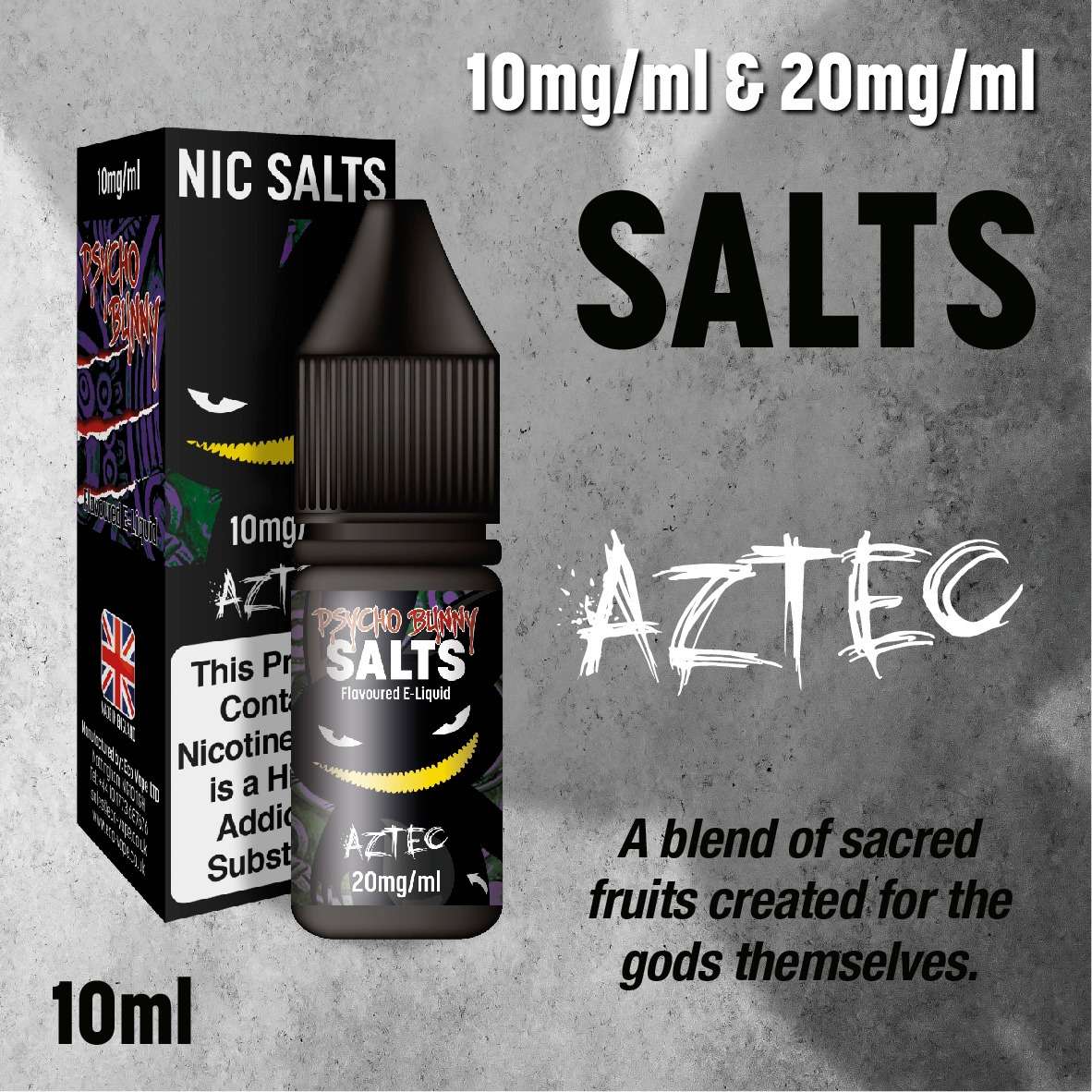 Psycho Bunny Nic Salt - Aztec - 10ml