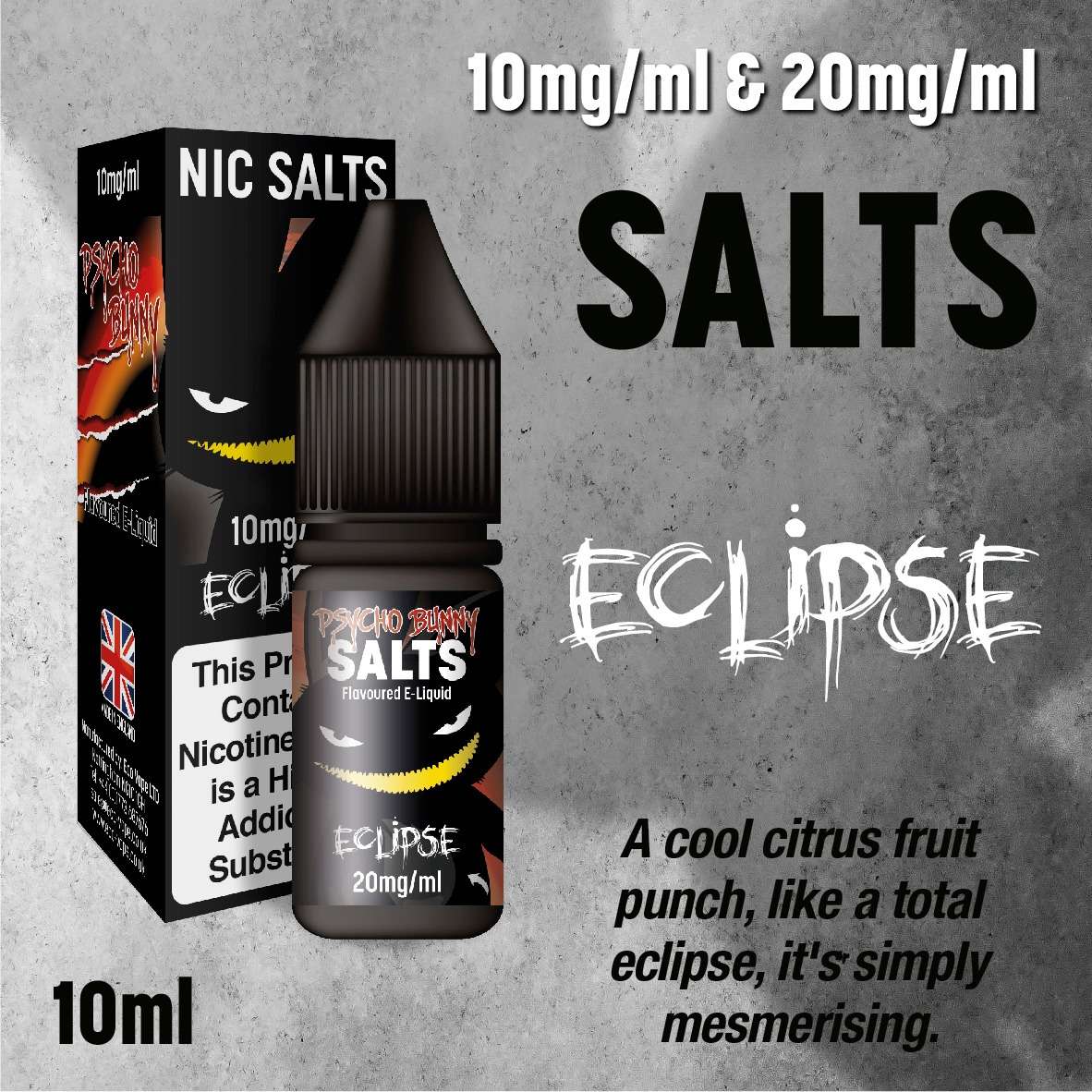 Psycho Bunny Salt - Eclipse - 10ml