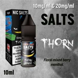 Thorn Nic Salt E-liquid by Psycho Bunny 10ml