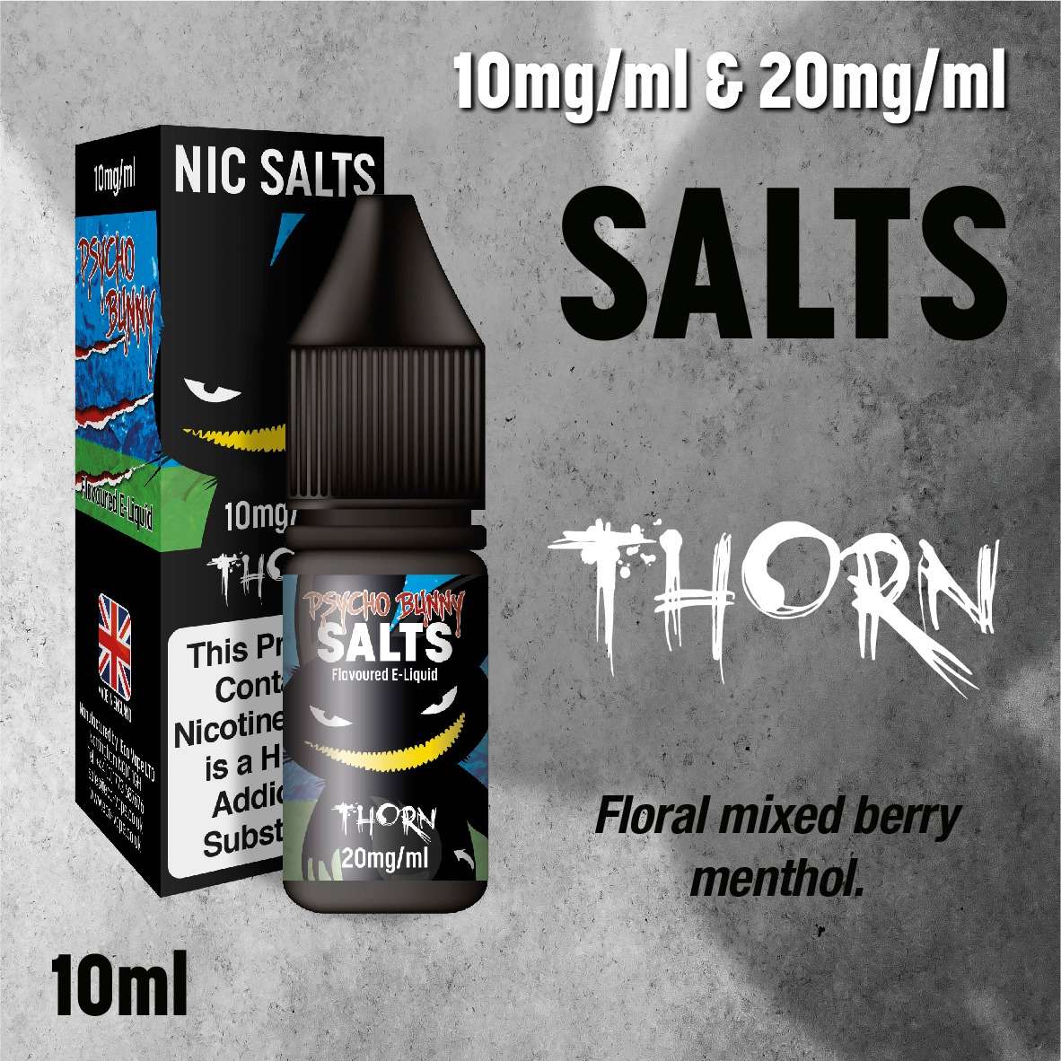 Psycho Bunny Salt - Thorn - 10ml