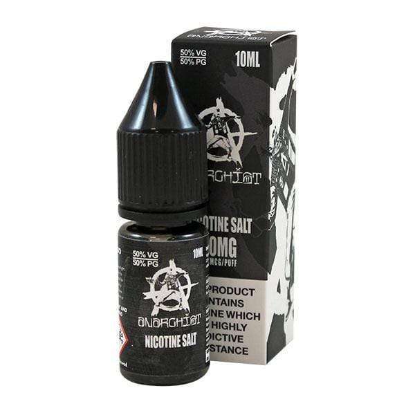 Black Nic Salt E-liquid by Anarchist Salt 10ml