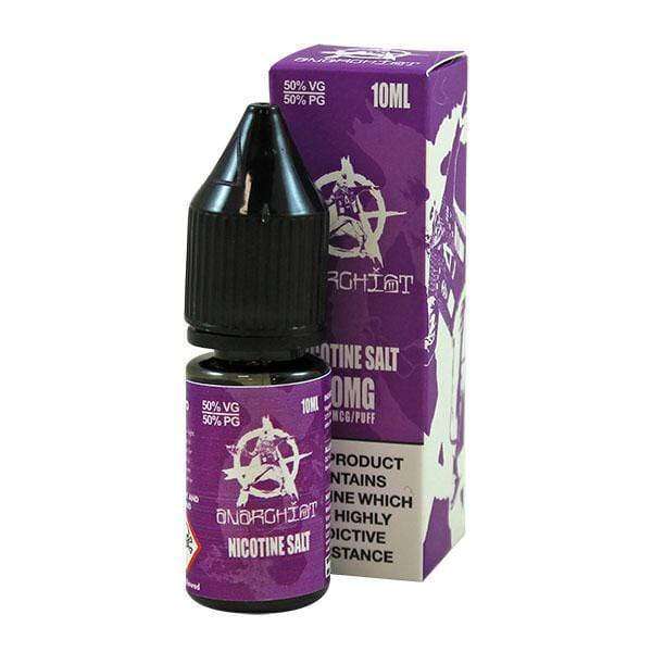  Purple Nic Salt E-liquid by Anarchist Salt 10ml 