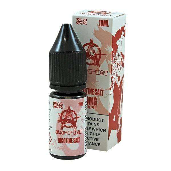 White Nic Salt E-liquid by Anarchist Salt 10ml