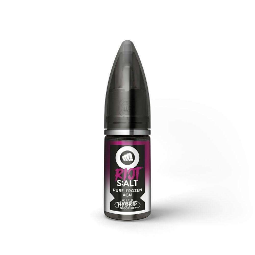 Pure Frozen Acai Nic Salt E-liquid by Riot Squad 10ml