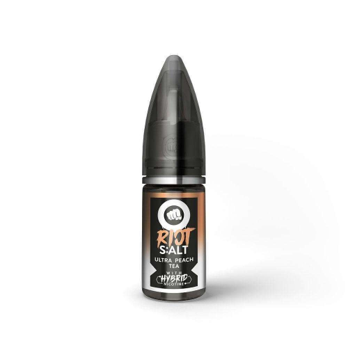 Ultra Peach Tea Nic Salt E-liquid by Riot Squad 10ml