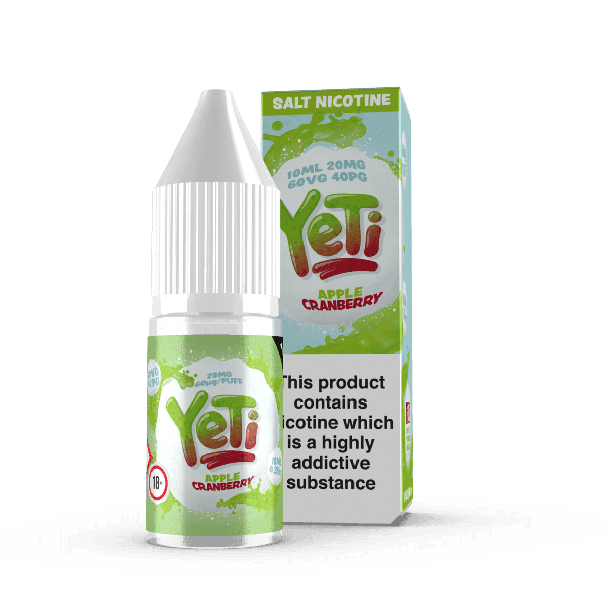 Yeti Salt - Apple Cranberry - 10ml