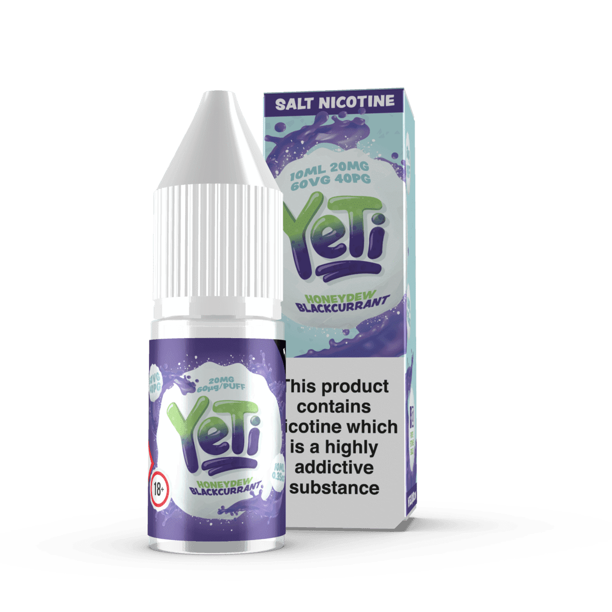 Yeti Salt - Honeydew Blackcurrant - 10ml