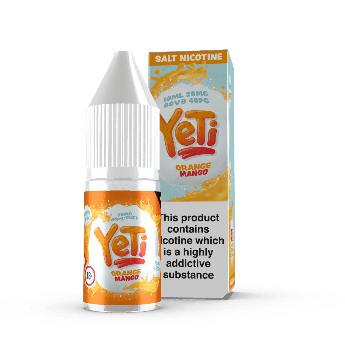 Yeti Salt - Orange Mango - 10ml