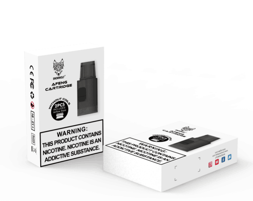 Snowwolf Afeng Cartridge Pods (2 Pack) | Vape and Go