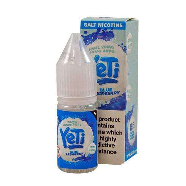 Blue Raspberry Nic Salt E-liquid by Yeti Salt 10ml 
