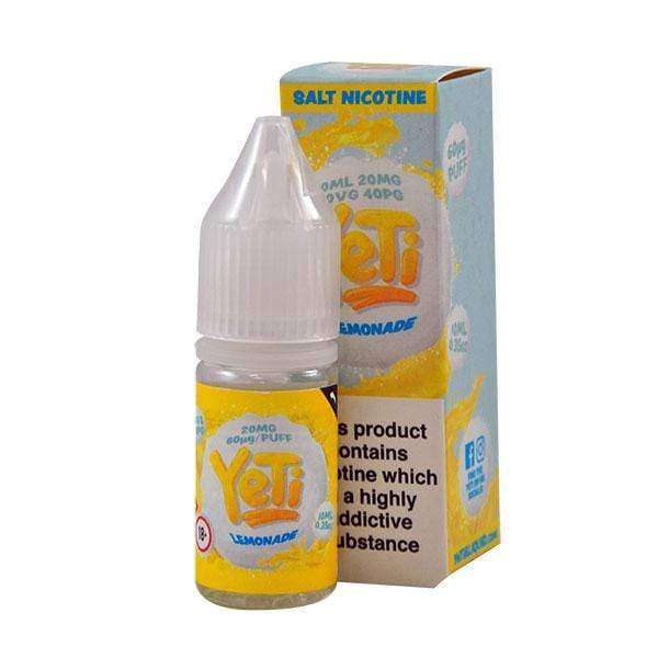  Lemonade Nic Salt E-liquid by Yeti Salt 10ml 