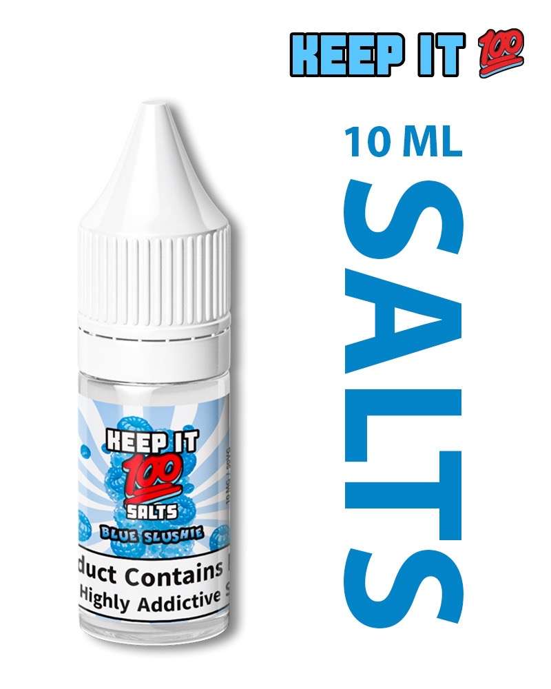  Blue Slushie Nic Salt E-liquid by Keep It 100 10ml 