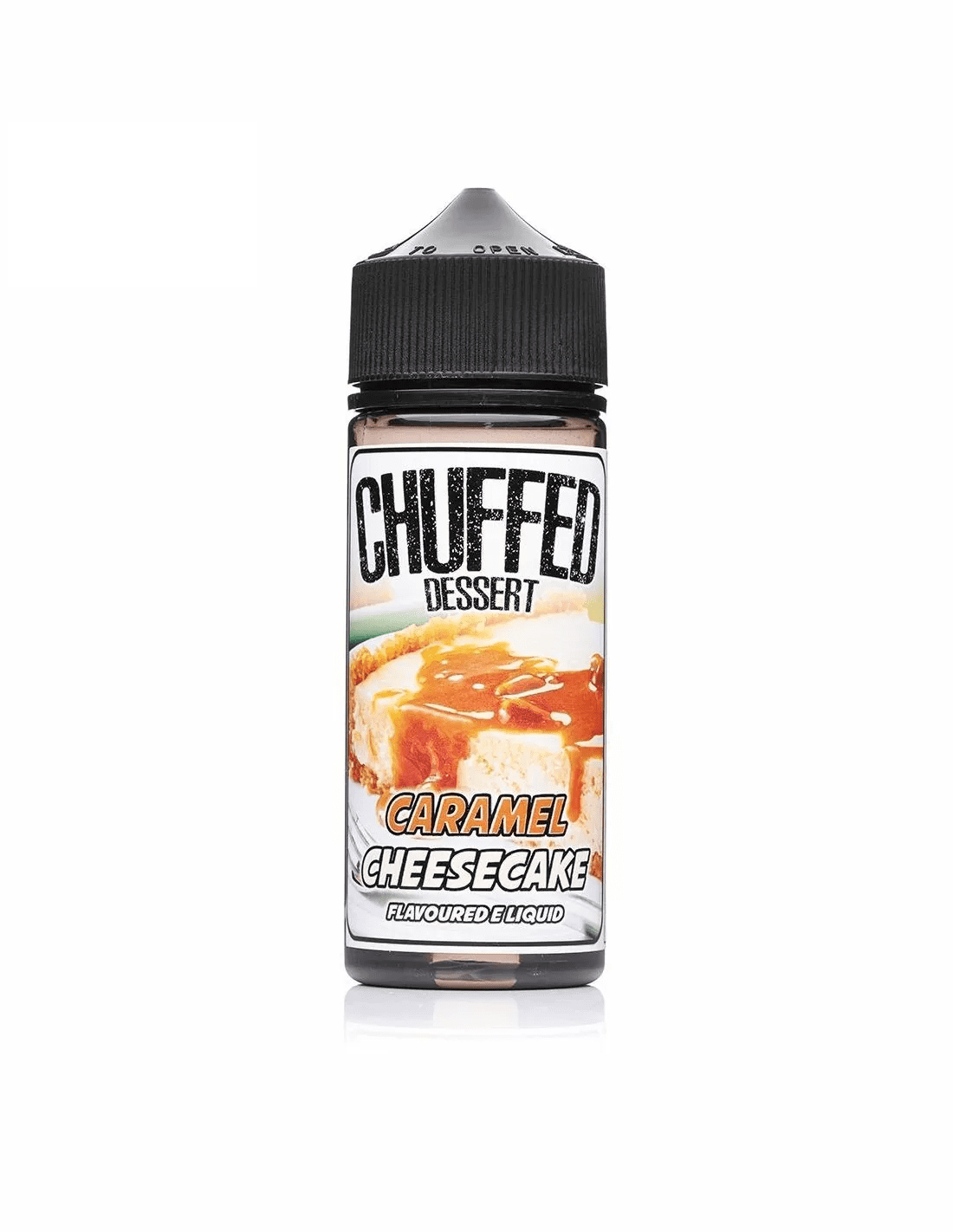  Chuffed Dessert E Liquid - Caramel Cheesecake - 100ml 