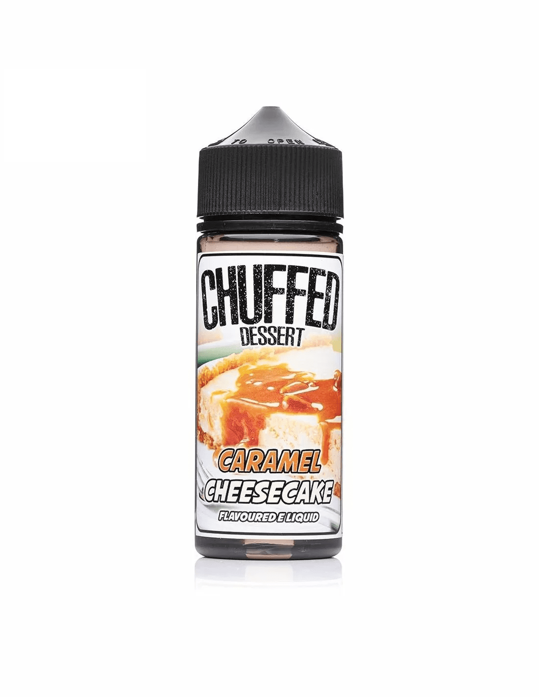 Chuffed Dessert E Liquid - Caramel Cheesecake - 100ml