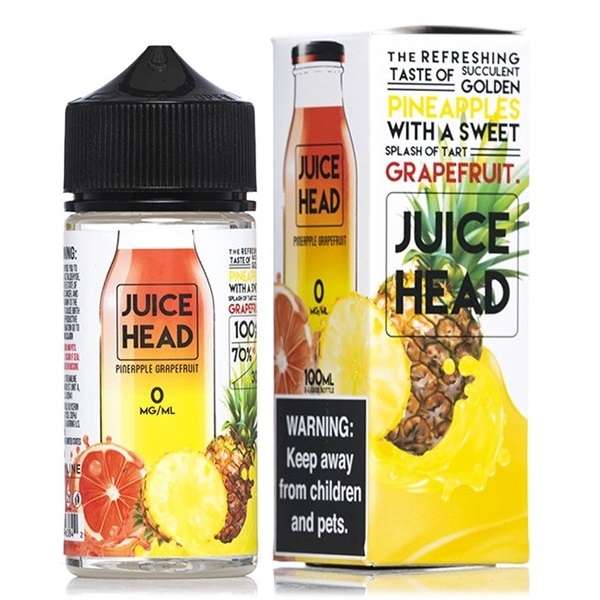 Juice Head E Liquid – Pineapple Grapefruit– 100ml