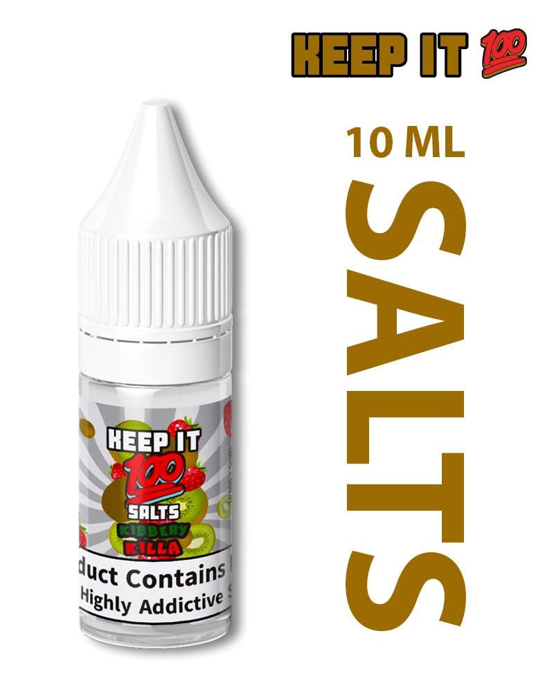  Kibbery Killa Nic Salt E-liquid by Keep It 100 10ml 