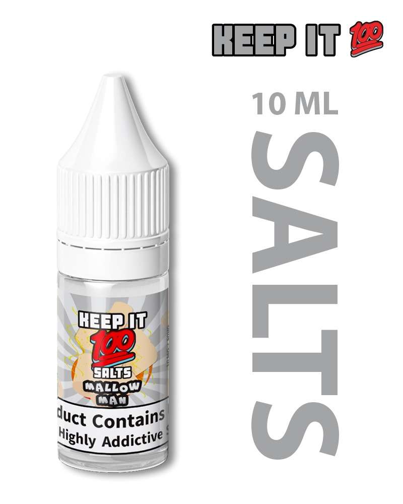 Keep It 100 Nic Salt - Mallow Man - 10ml