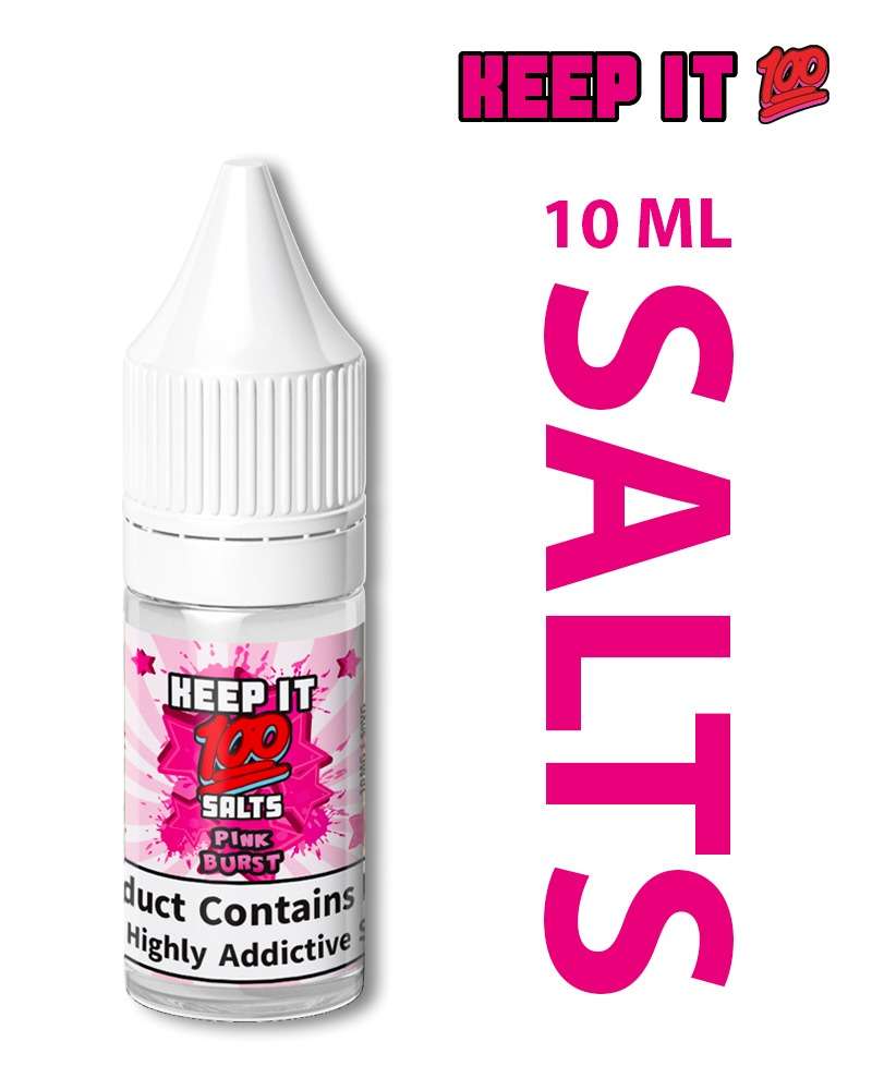 Keep It 100 Nic Salt - Pink Burst - 10ml