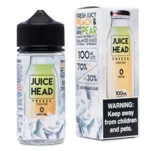 Juice Head E Liquid – Peach Pear Freeze – 100ml