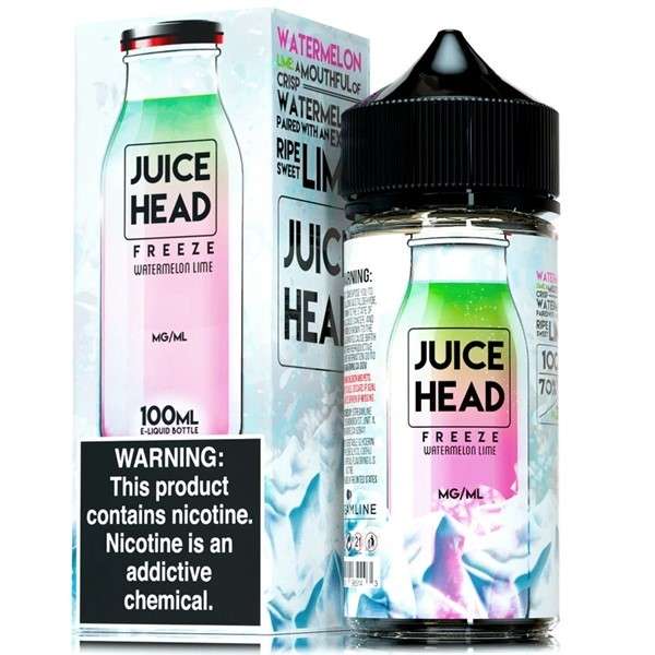 Juice Head E Liquid – Watermelon Lime Freeze – 100ml