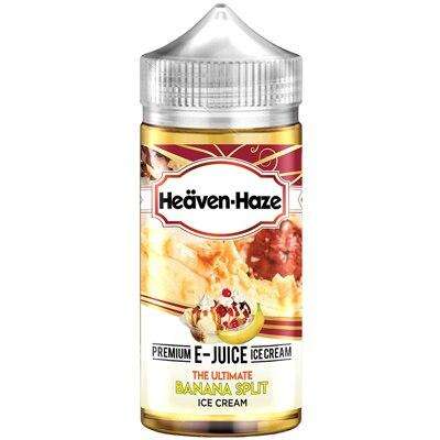 Heaven Haze E Liquid - The Ultimate Banana Split Ice Cream - 100ml