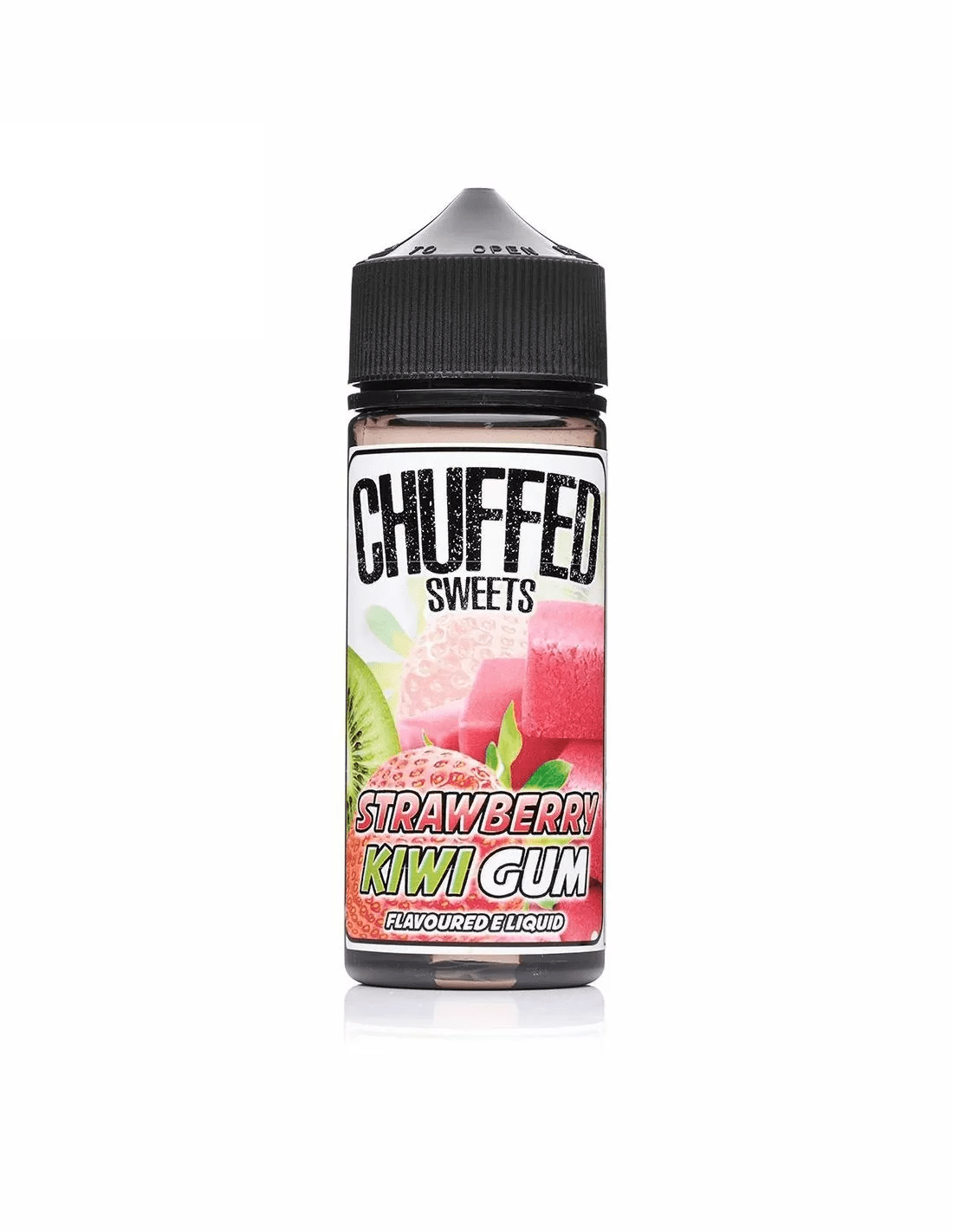 Chuffed Sweets E Liquid - Strawberry Kiwi Gum - 100ml