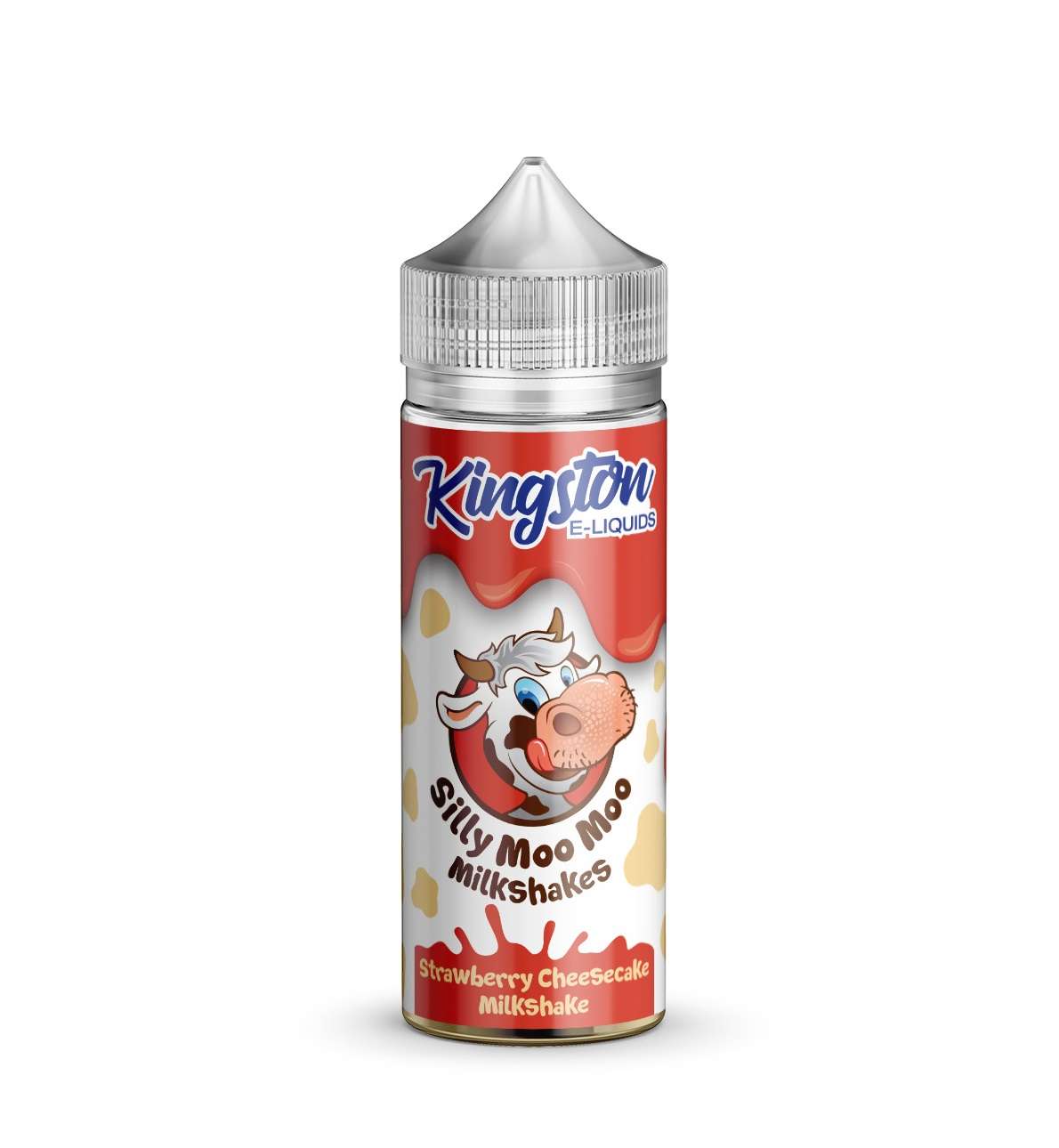 Kingston Silly Moo Moo Milkshake - Strawberry Cheesecake - 100ml