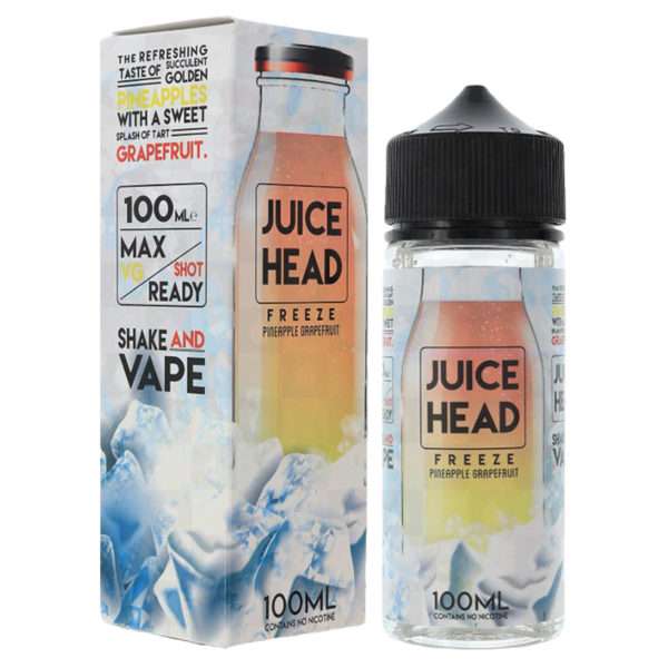  Juice Head E Liquid – Pineapple Grapefruit Freeze – 100ml 