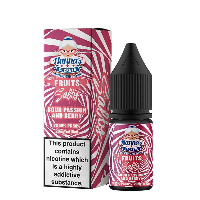 Nanna’s Secret Salt - Sour Passion And Berry - 10ml