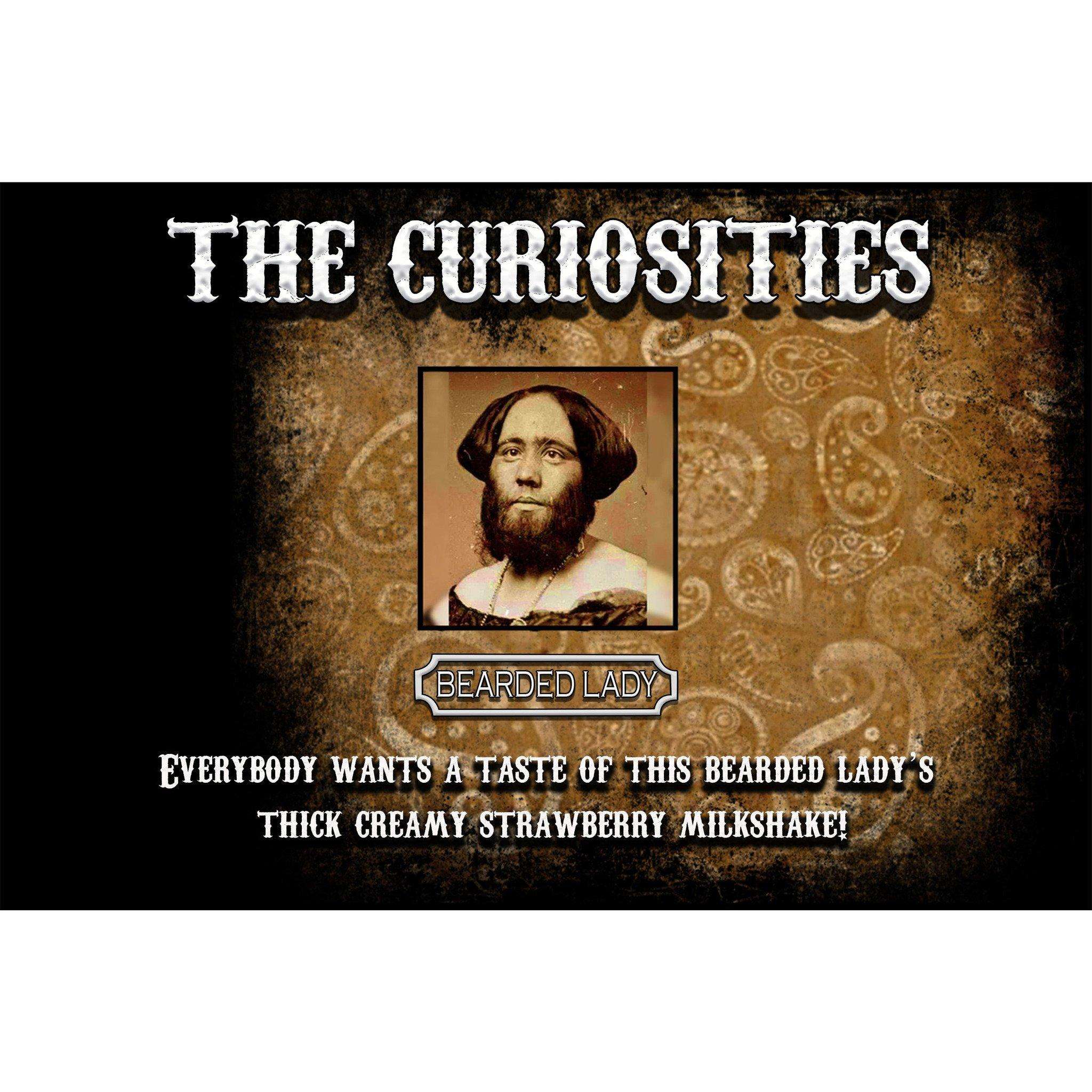 The Curiosities E Liquid - Bearded Lady - 100ml