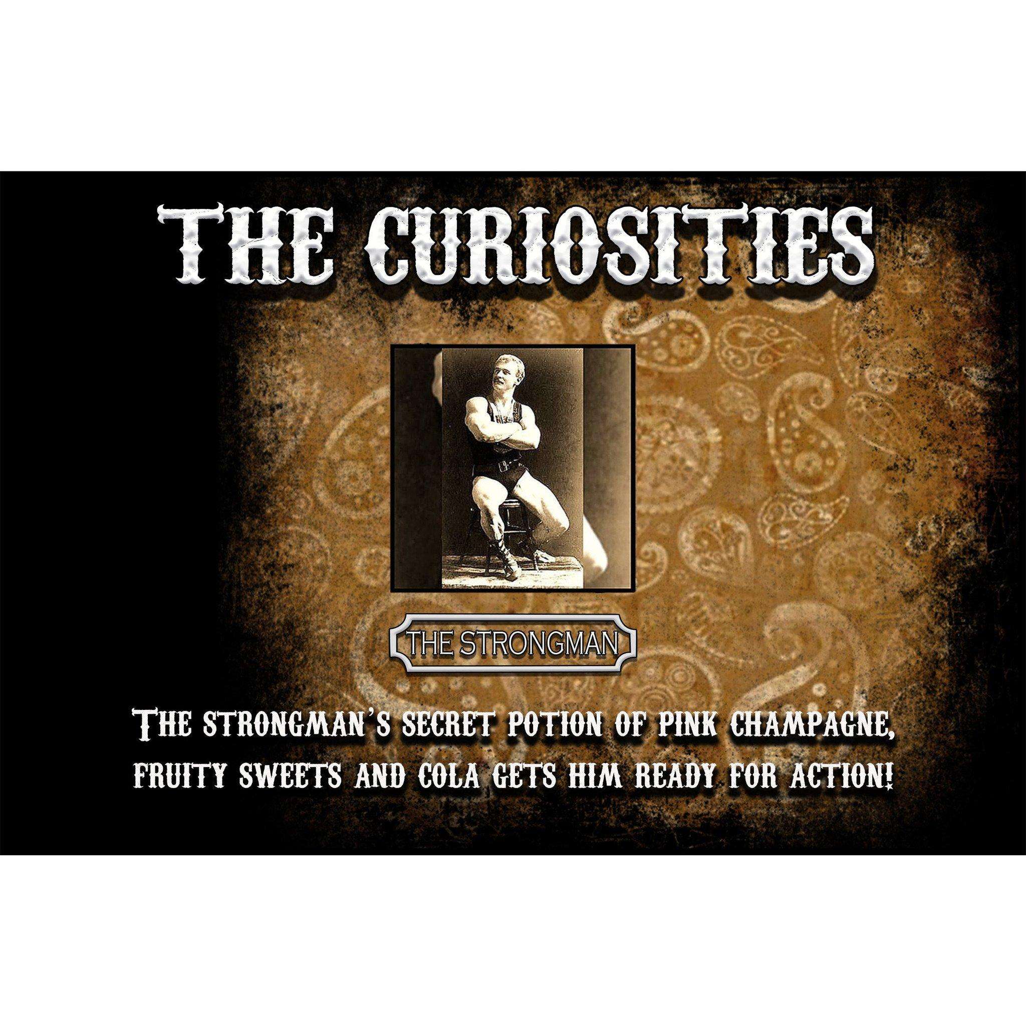 The Curiosities E Liquid - The Strong Man - 100ml