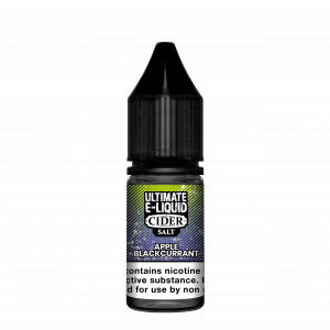 Apple Blackcurrant Cider Nic Salt E-Liquid by Ultimate Salts 10ml