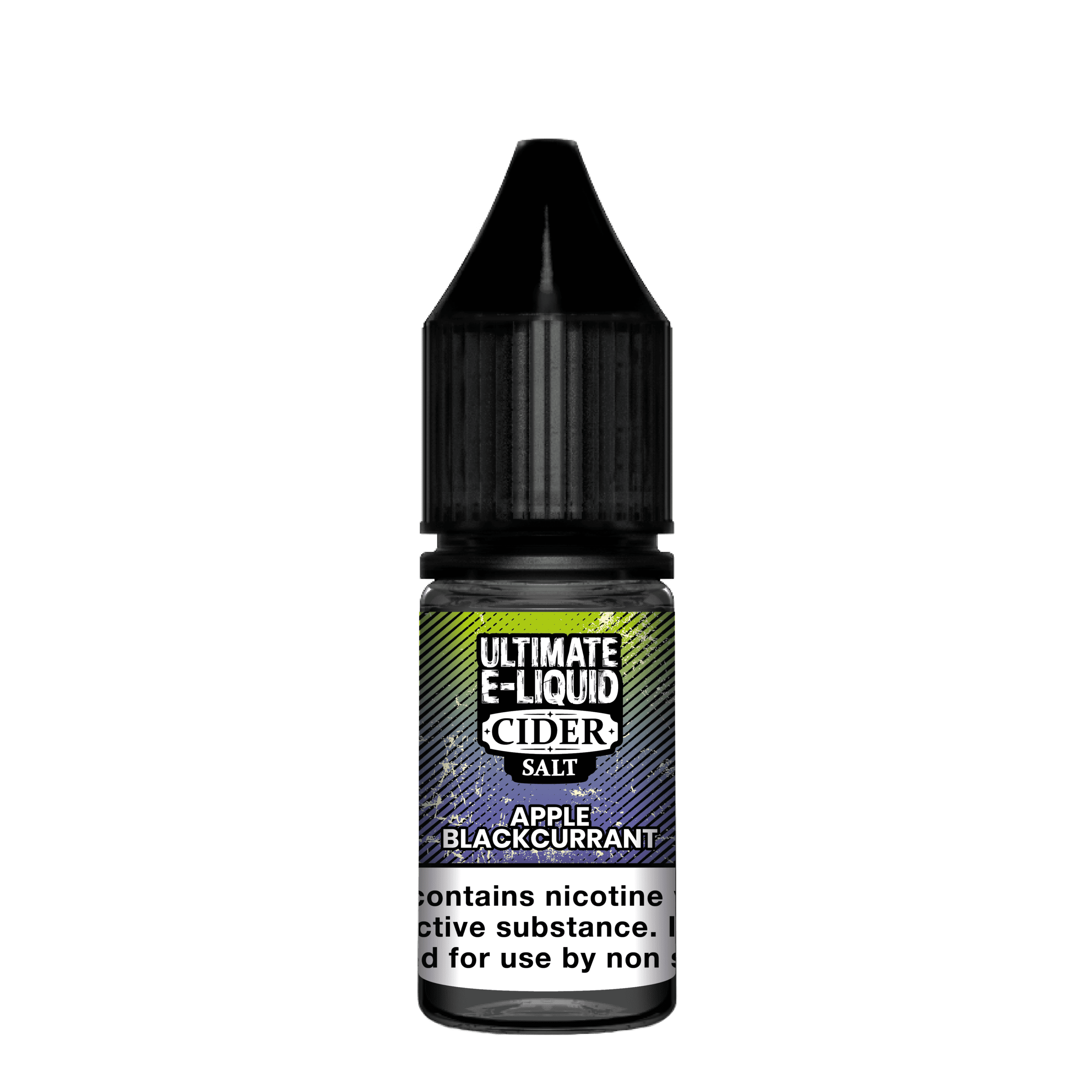 Apple Blackcurrant Cider Nic Salt E-Liquid by Ultimate Salts 10ml