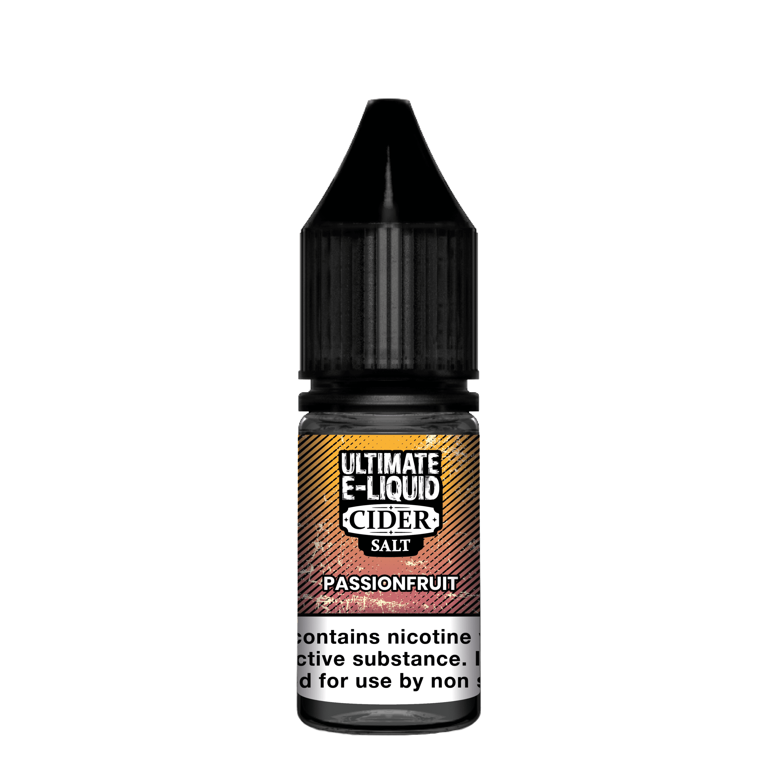 Passion Fruit Cider Nic Salt E-Liquid by Ultimate Salts 10ml