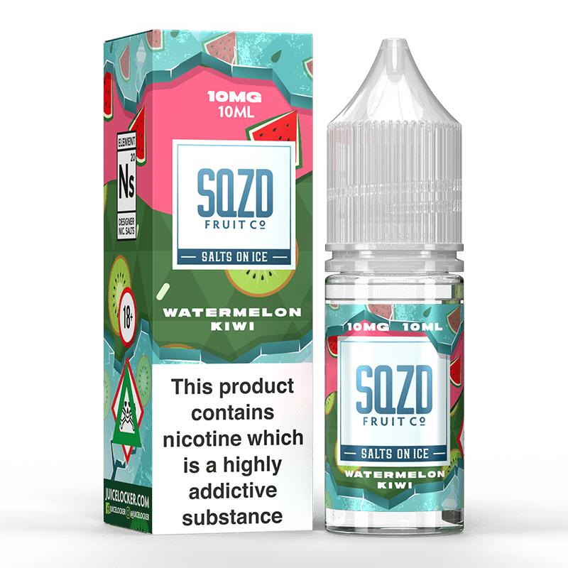SQZD Salts on Ice - Watermelon Kiwi - 10ml