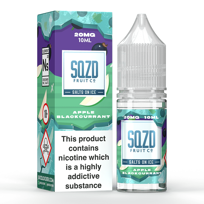 SQZD Salt on Ice - Apple Blackcurrant - 10ml