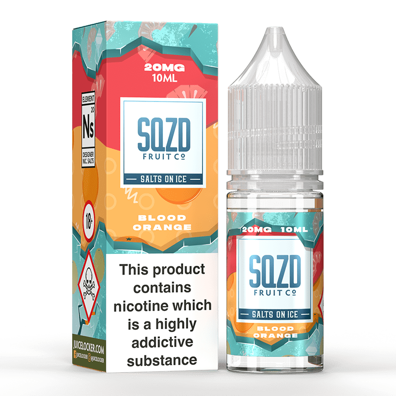 Blood Orange Nic Salt E-Liquid by SQZD Salt 10ml 