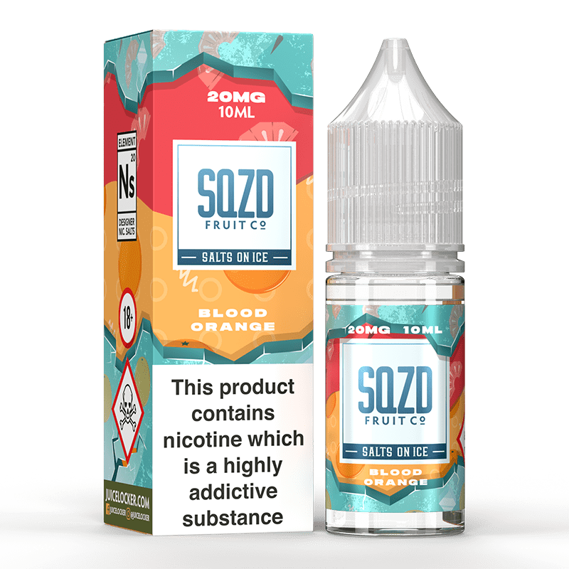 SQZD Salt on Ice - Blood Orange - 10ml