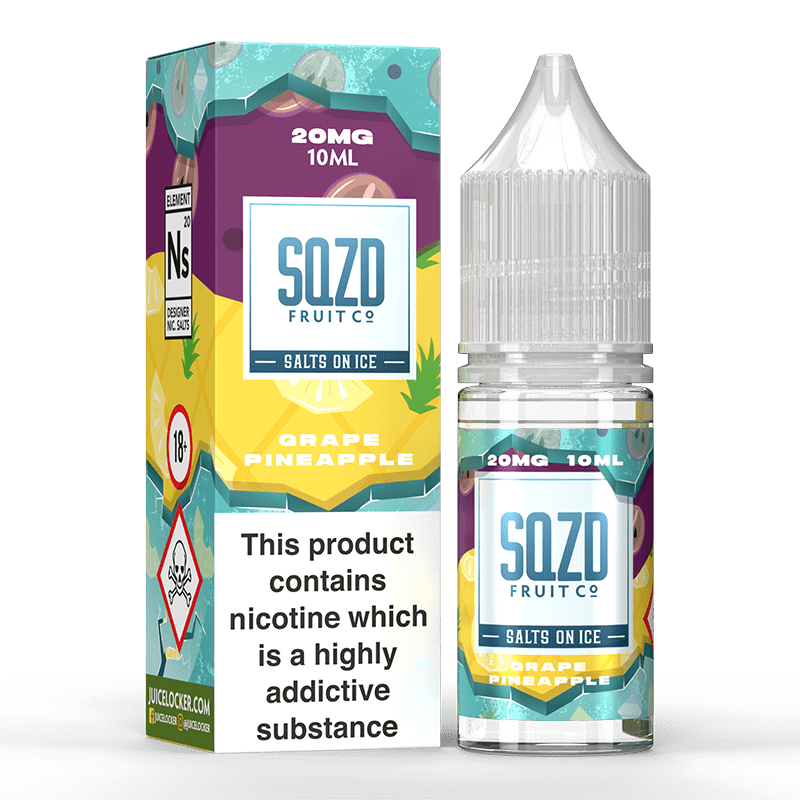 SQZD Salt on Ice - Grape Pineapple - 10ml