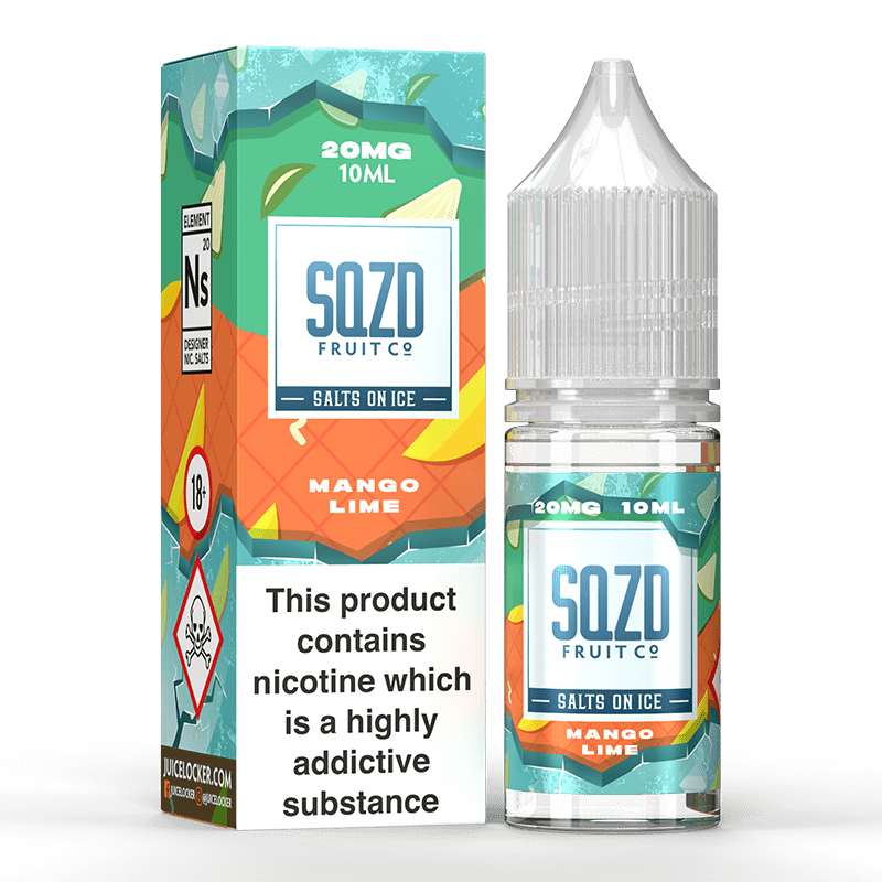 SQZD Salt on Ice- Mango Lime - 10ml