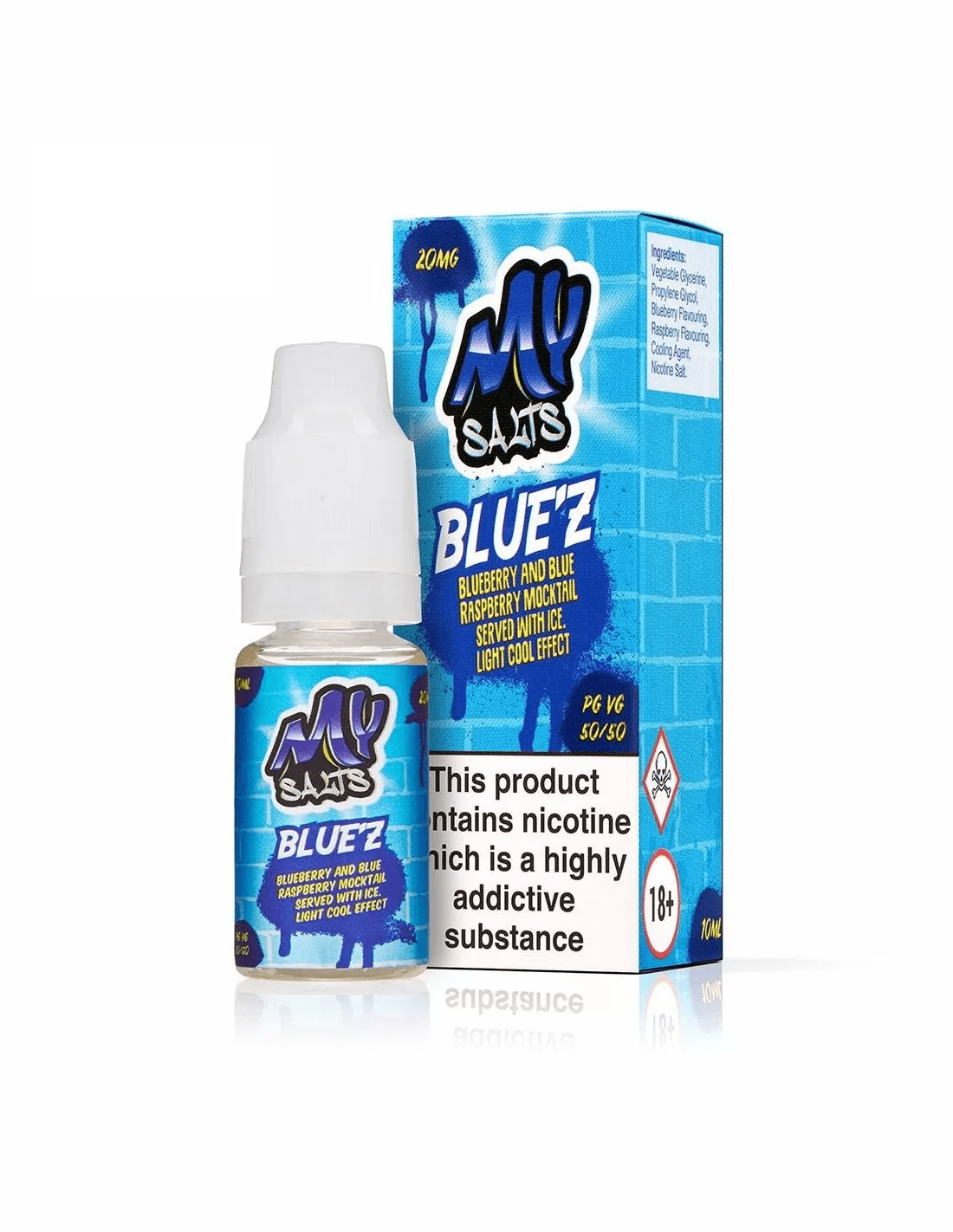 My Salts E liquid - Blue'z - 10ml