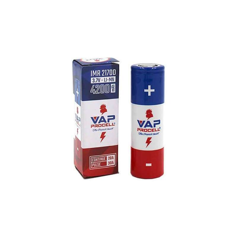 1 x Vap Procell Battery IMR 21700 3.7V LI-MN 4200mAh