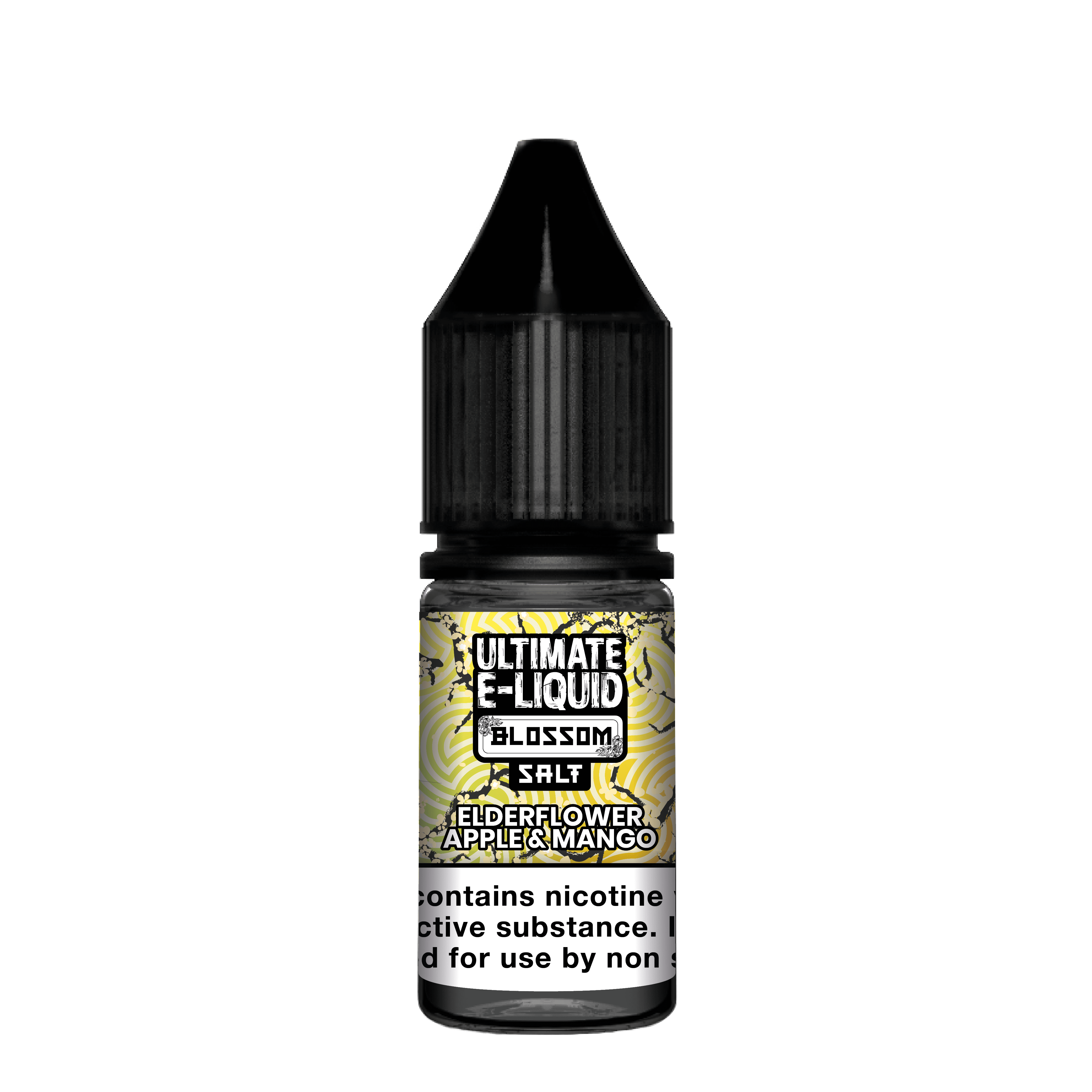 Elderflower, Apple & Mango Blossom Nic Salt E-Liquid by Ultimate Salts 10ml