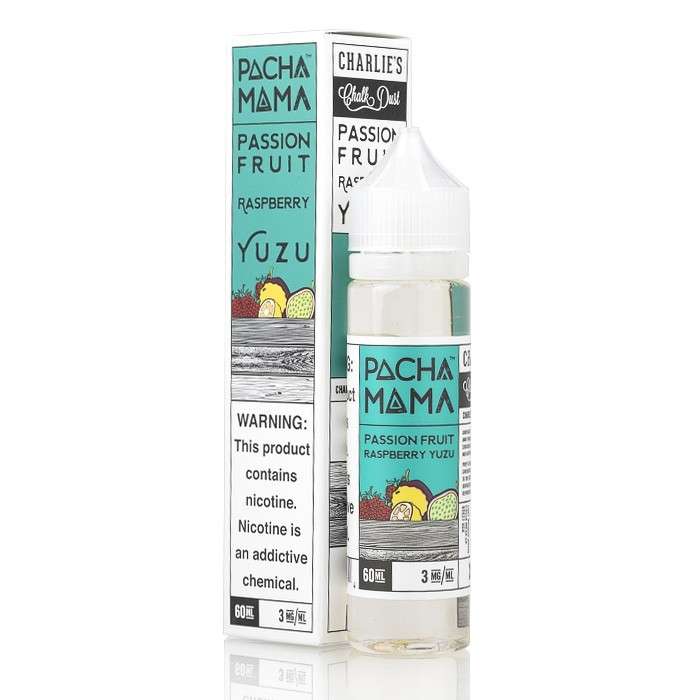 Pacha Mama E Liquid - Passion Fruit, Raspberry and Yuzu Ice - 50ml