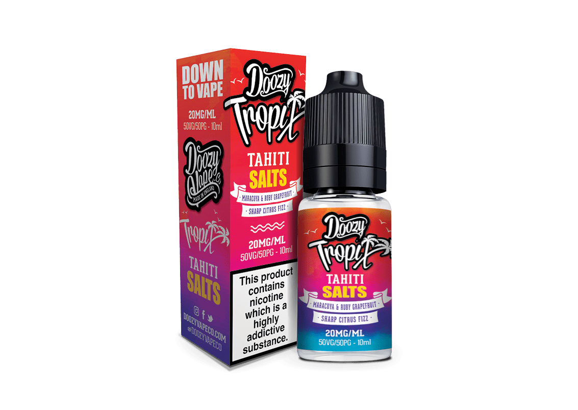 Tahiti Nic Salt E-Liquid by Doozy Vape Tropix 10ml