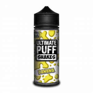 Ultimate Puff Shake E Liquid - Banana- 100ml
